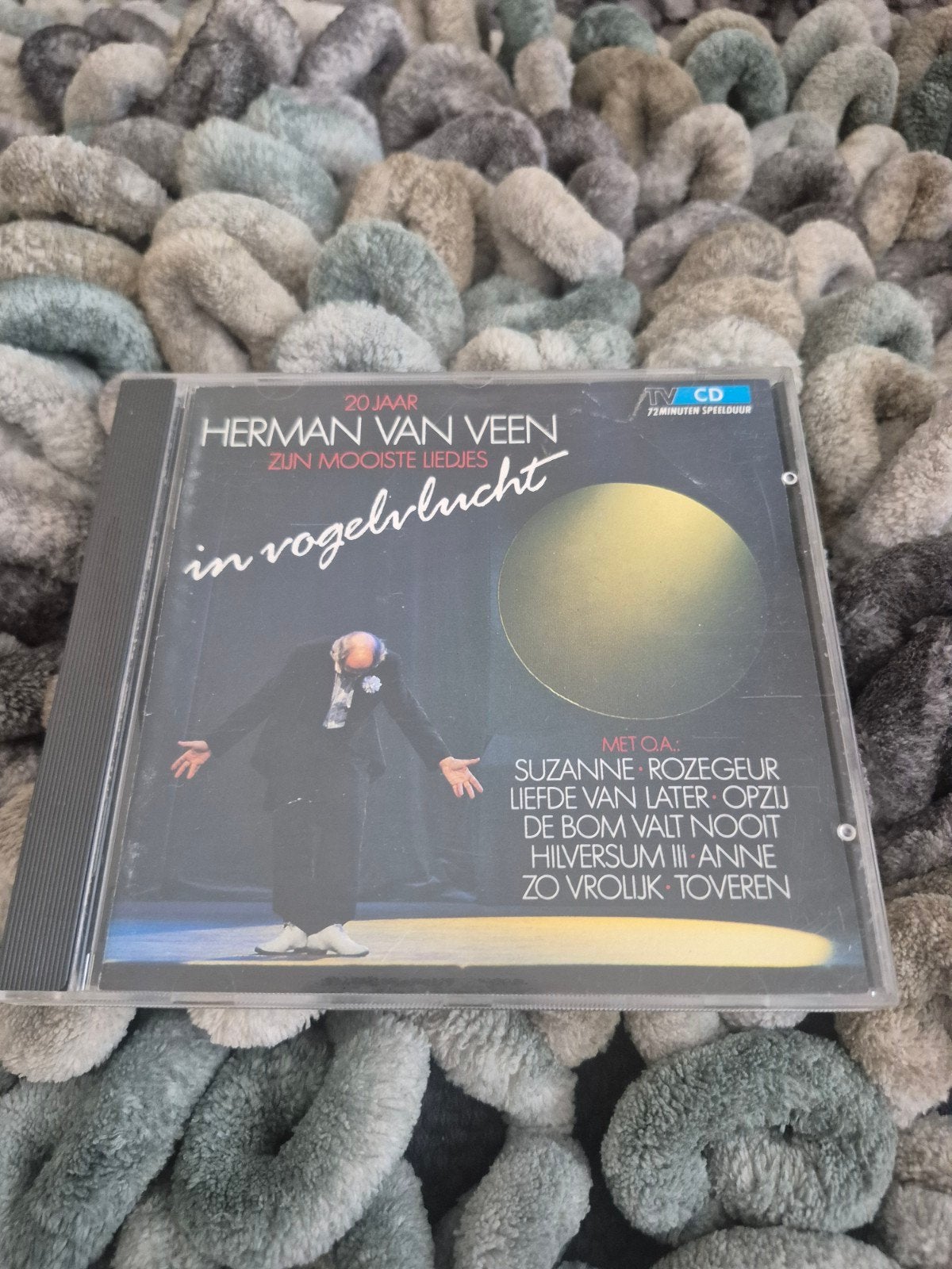 Herman van Veen - In Vogelvlucht (CD), Gebruikt, Ophalen of Verzenden, Verzamelalbum, Pop