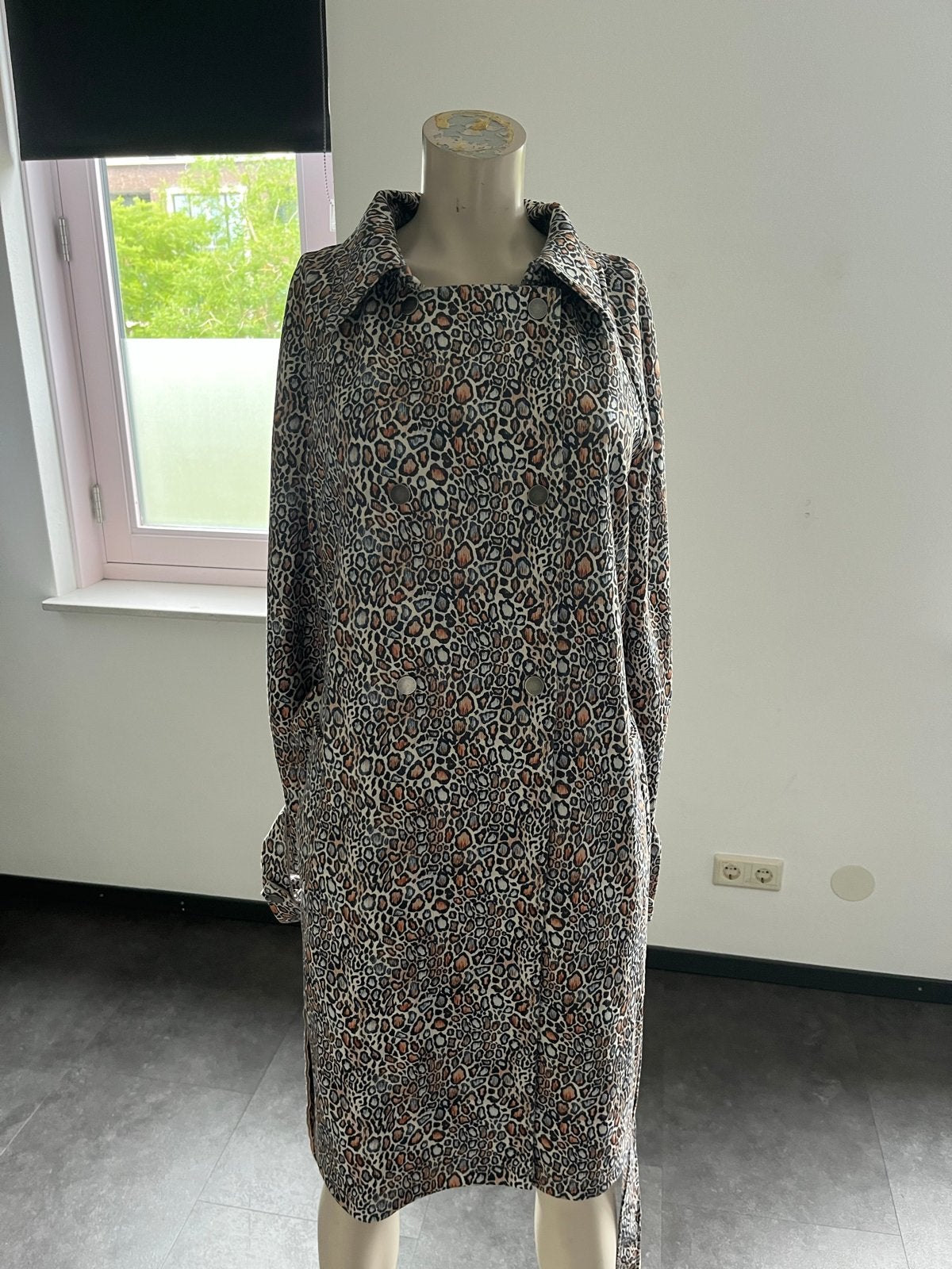 Põõls Luipaardprint Jurk/Tuniek Maat 40, Maat 38/40 (M), Meerkleurig, Ophalen of Verzenden, Gedragen