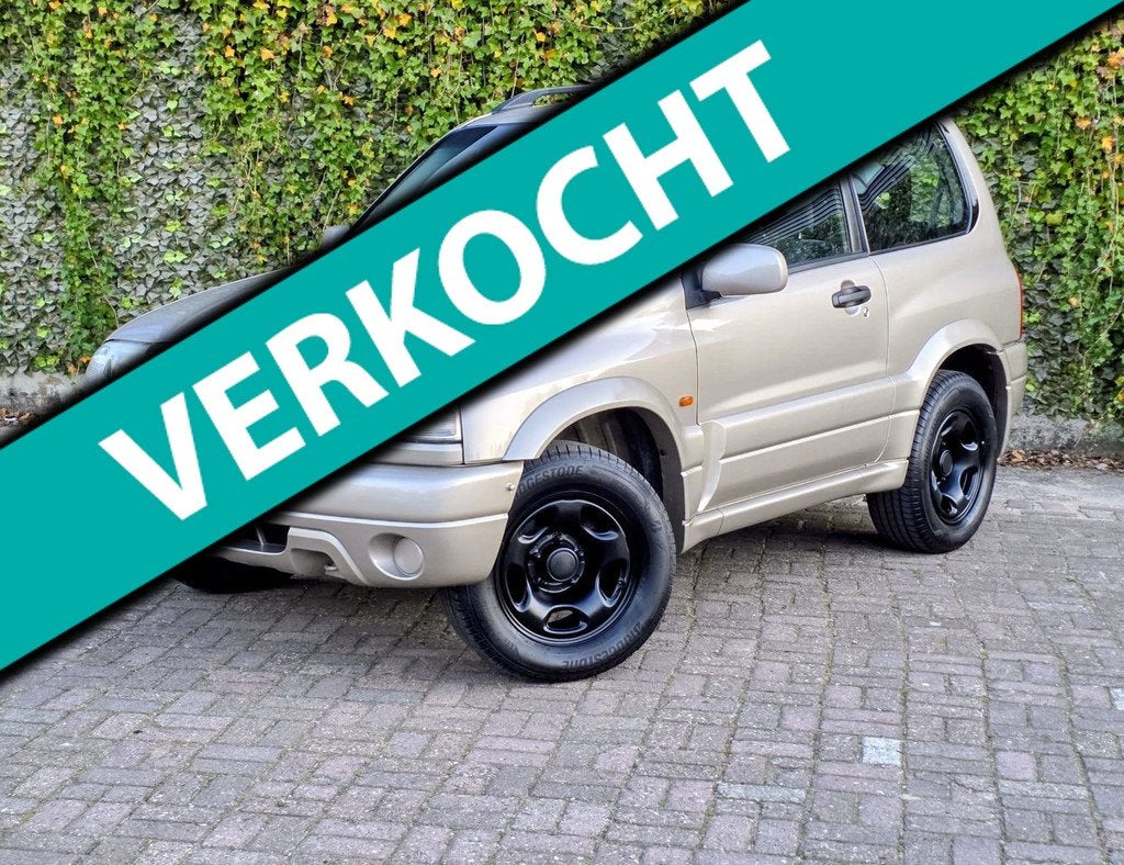 Suzuki Grand Vitara 2.0 Metal Top Automaat Airco APK Sport V, Auto's, Suzuki, Automaat, Stof, Zwart, 4 cilinders