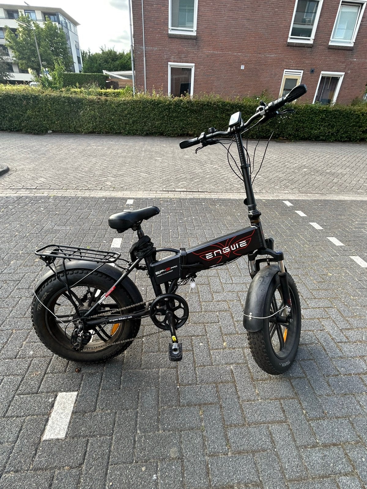 Engwe 2 pro, Fietsen en Brommers, Fietsen | Vouwfietsen, Ophalen, Zo goed als nieuw, 20 inch of meer