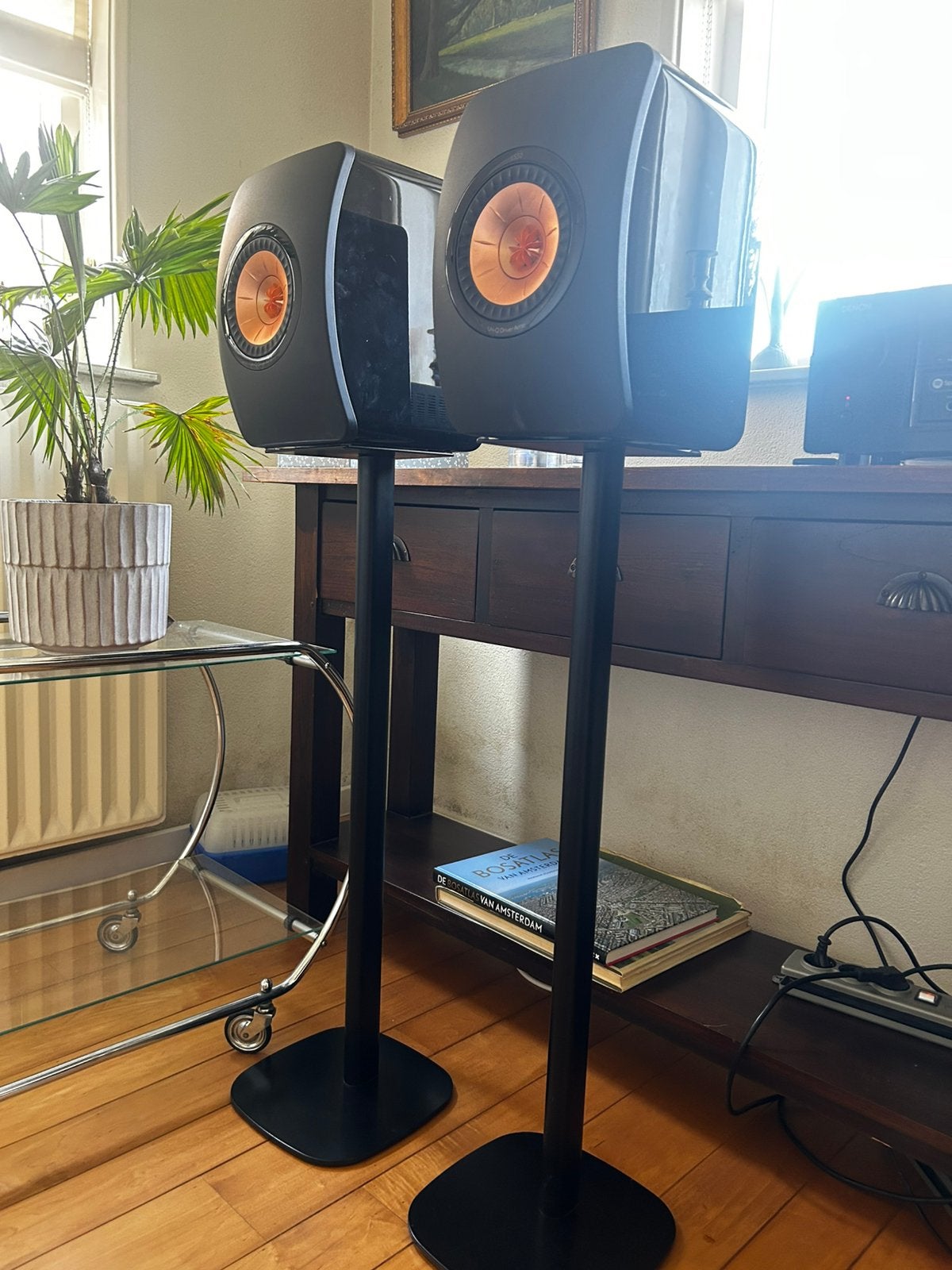 KEF LS50 standaarden luidsprekerstandaard, Ophalen, Zo goed als nieuw, Overige merken