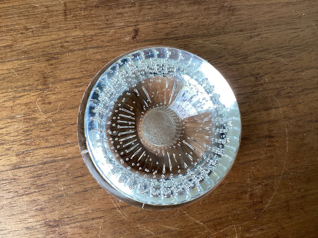 Spijkervaasje glas Leerdam spijkerglas vaasje, Ophalen of Verzenden