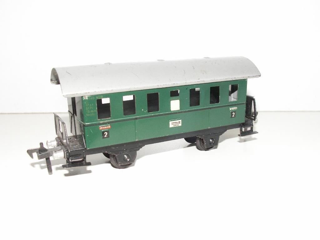 Fleischmann 1200 blikken personen wagon, Gebruikt, Gelijkstroom, Fleischmann, Wagon