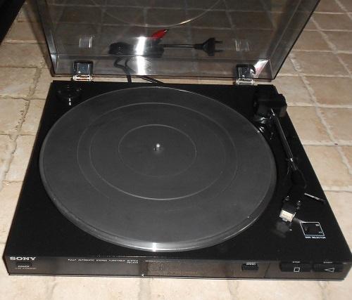 Sony vol-automatische draaitafel PS LX45 zwart..., Overige merken, Automatisch, Refurbished, Ophalen of Verzenden
