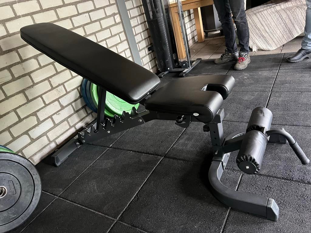 Nieuwe Decline/flat/incline bench - athletic performance, Ophalen, Borst, Athletic performance, Zo goed als nieuw