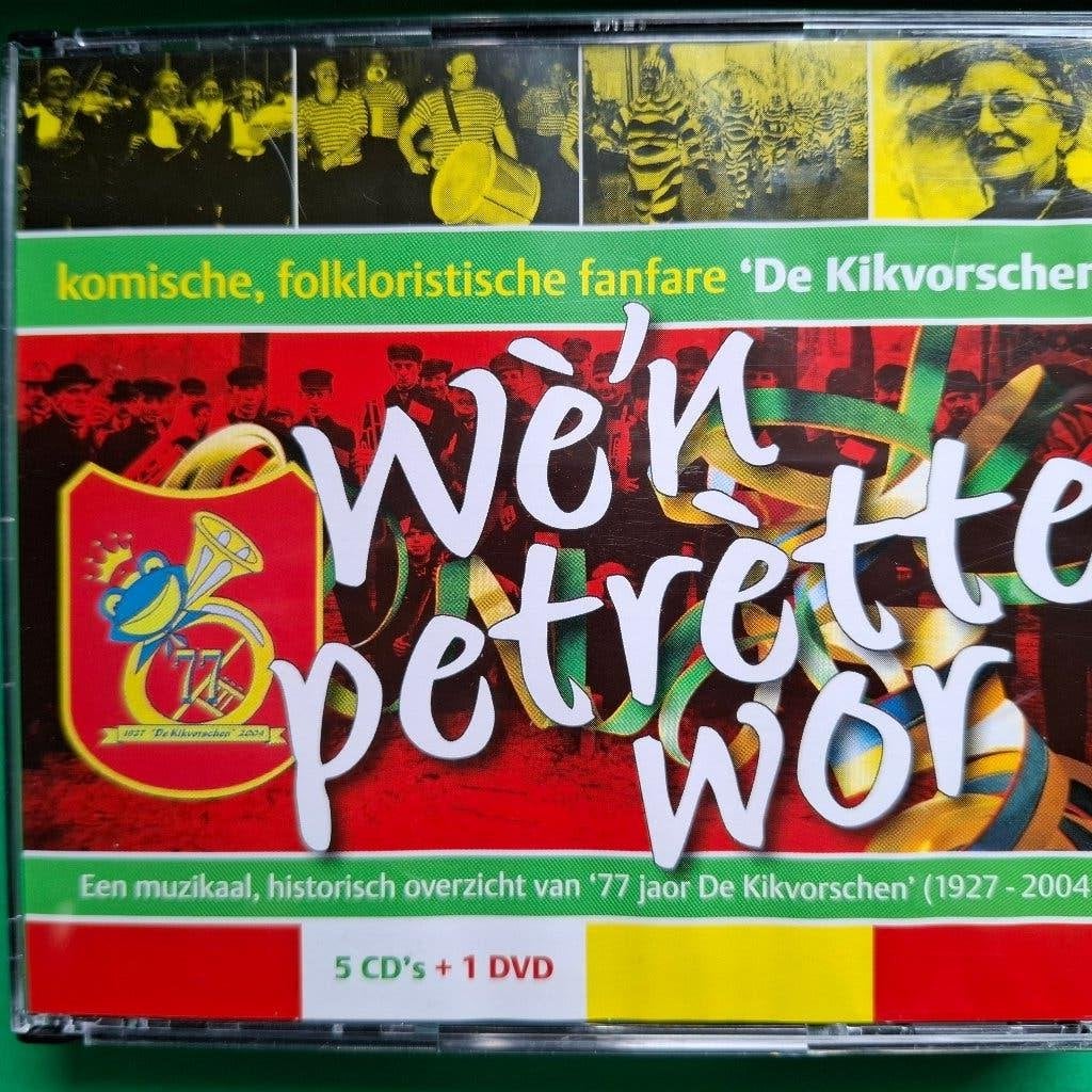 DE KIKVORSCHEN - WE 'N PETRETTE WOR (5 X CD + 1 X DVD), Ophalen of Verzenden, Zo goed als nieuw, Boxset