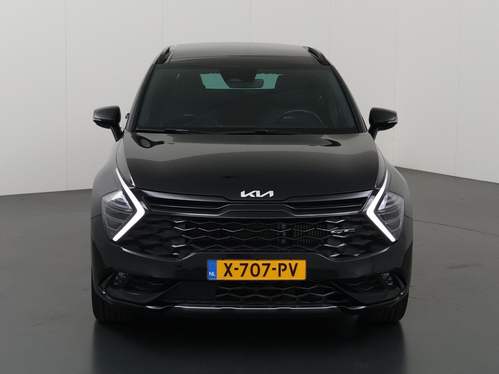 Kia Sportage 1.6 T-GDi Hybrid GT-Line | Panoramadak | Matrix, Auto's, Kia, Gebruikt, 4 cilinders, 1650 kg, Zwart