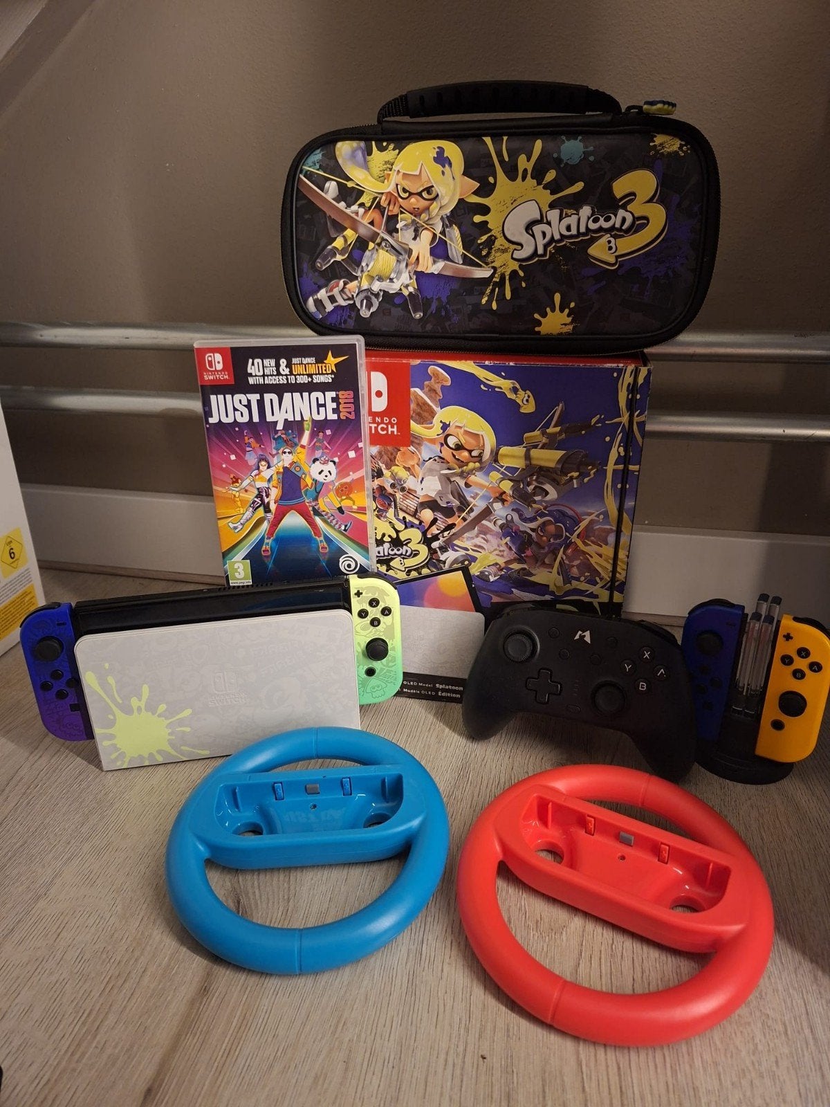nitendo switch oled slaptoon editie