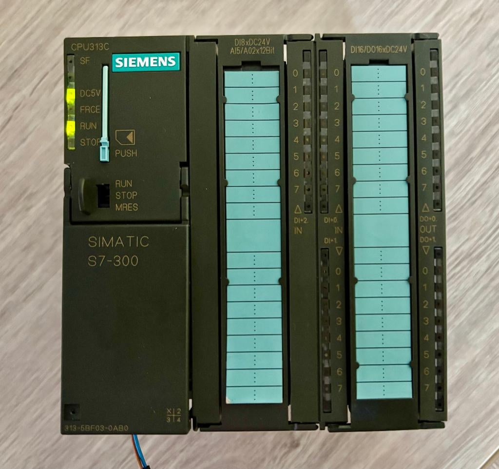 SIEMENS - Simatic - PLC - CPU313C - 6ES7313-5BF03-0AB0, Ophalen of Verzenden, Gebruikt