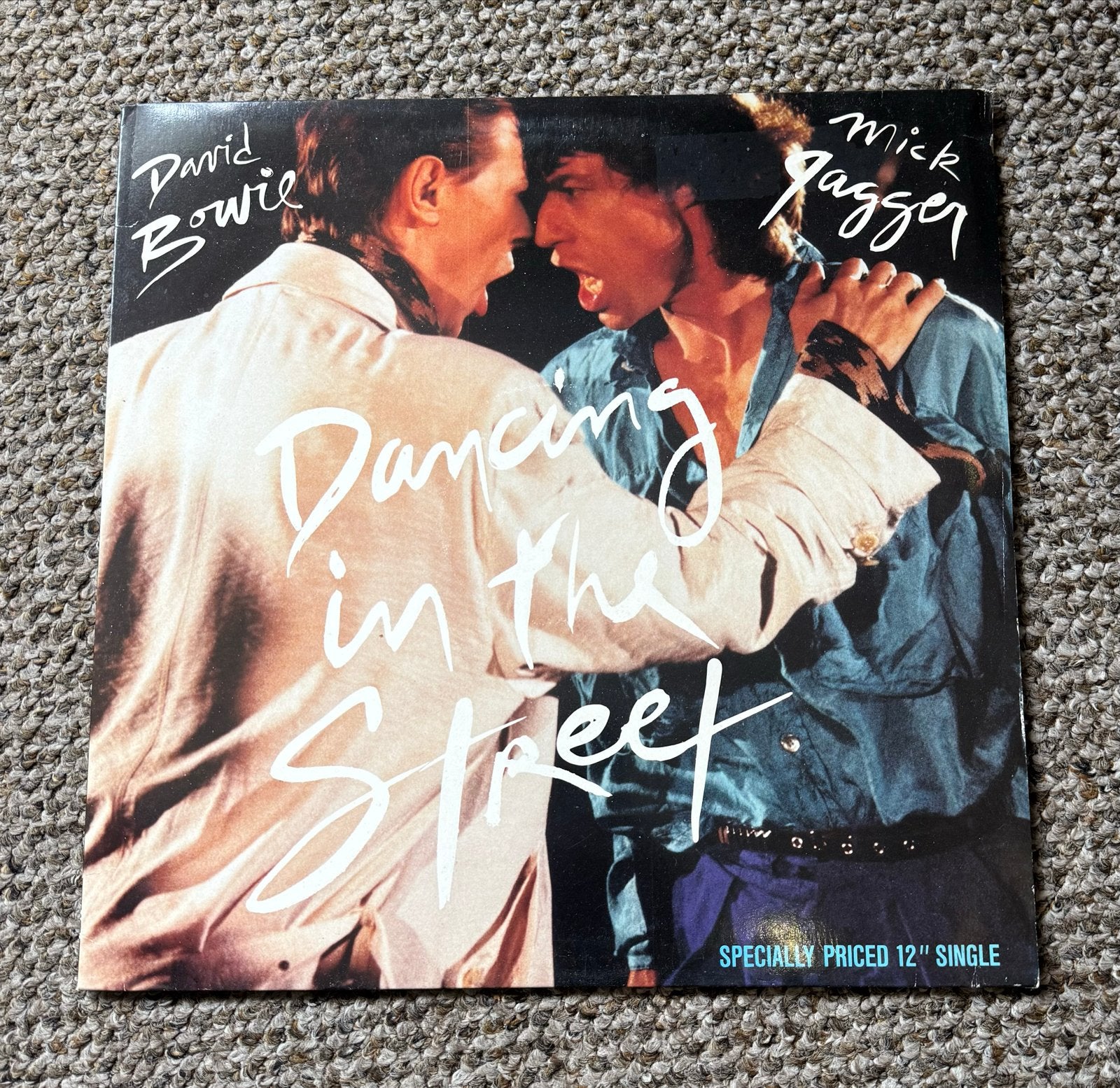 David Bowie & Mick Jagger - Dancing in the Street LP, LP, Gebruikt, Pop, Ophalen of Verzenden