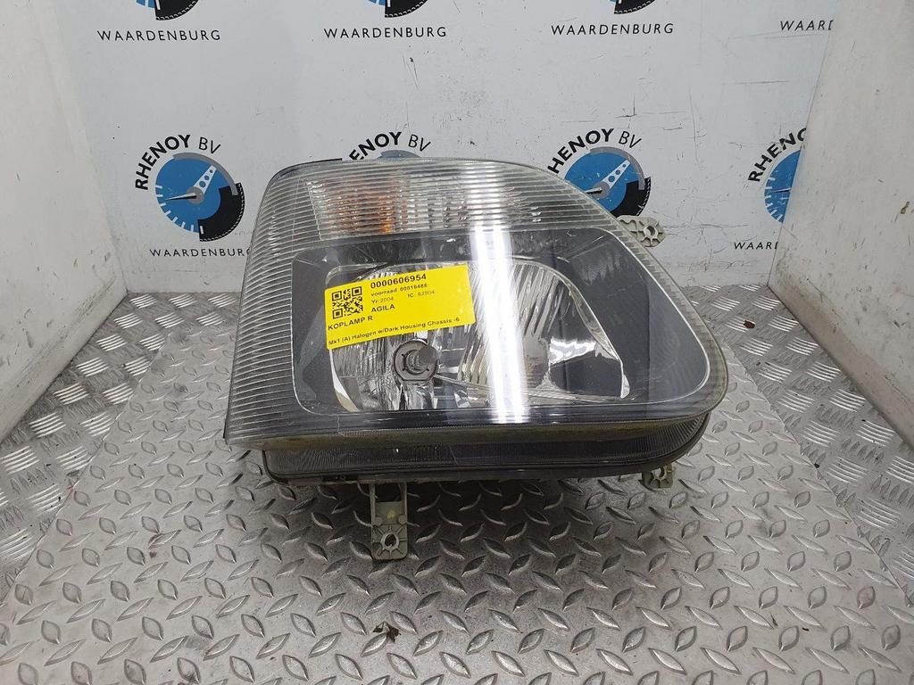 OPEL AGILA 1.2-16V Maxx  KOPLAMP R 2004, Ophalen of Verzenden, Gebruikt, Stiba lid
