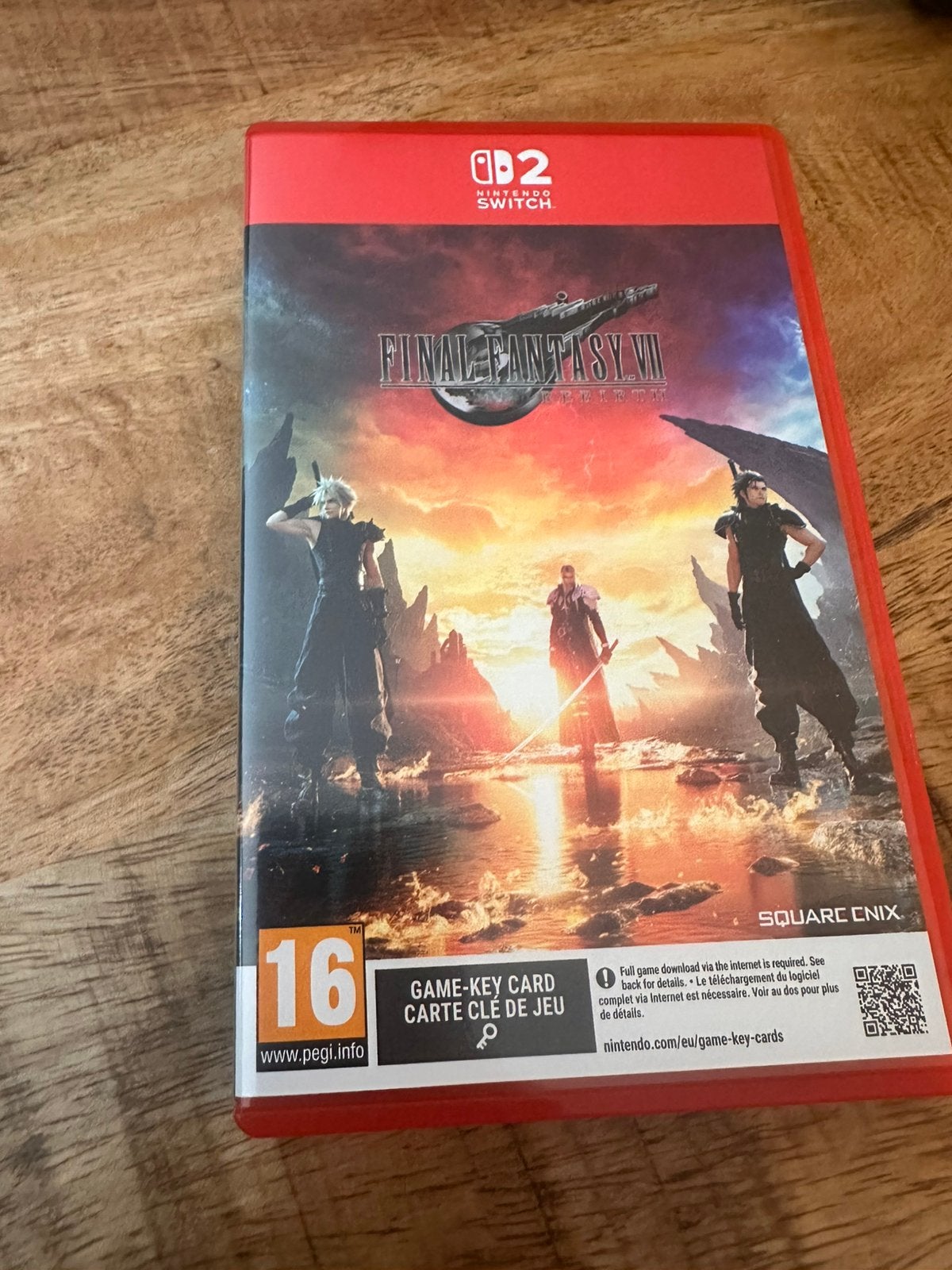 Final Fantasy VII Rebirth Switch 2 + Optioneel DLC!, 1 speler, Ophalen of Verzenden, Zo goed als nieuw, Role Playing Game (Rpg)
