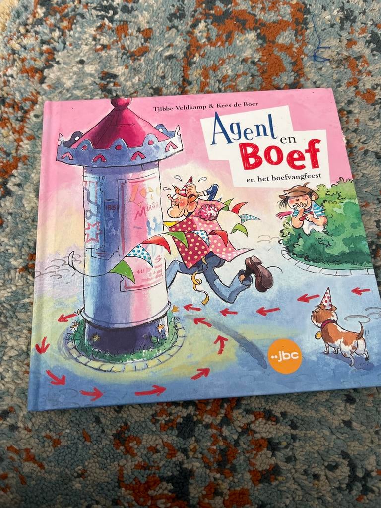 Agent en Boef en het boefvangfeest - Tjibbe Veldkamp, Boeken, Ophalen of Verzenden, Zo goed als nieuw, Fictie algemeen