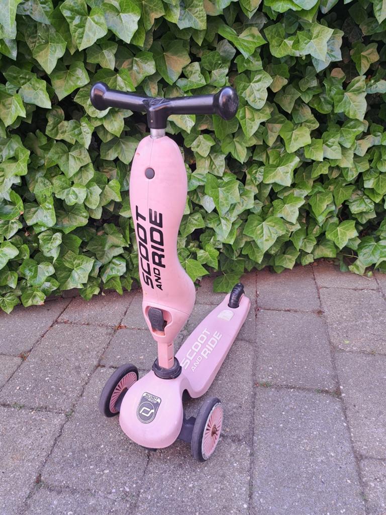Scoot & Ride Highwaykick 1 - Loopfiets & Step in één, Ophalen, Gebruikt, Gewone step, Scoot & Ride