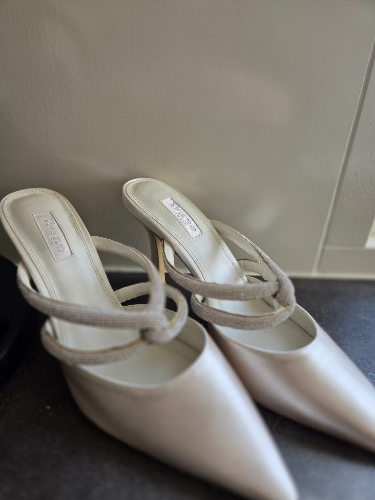 Dune hakken (bruidsschoenen), Kleding | Dames, Schoenen, Ophalen, Pumps, Overige kleuren, Zo goed als nieuw