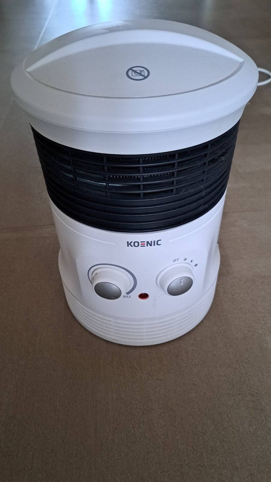 Koenic KFH 3161W Ventilator Kachel - 1800W, Ophalen of Verzenden, Zo goed als nieuw