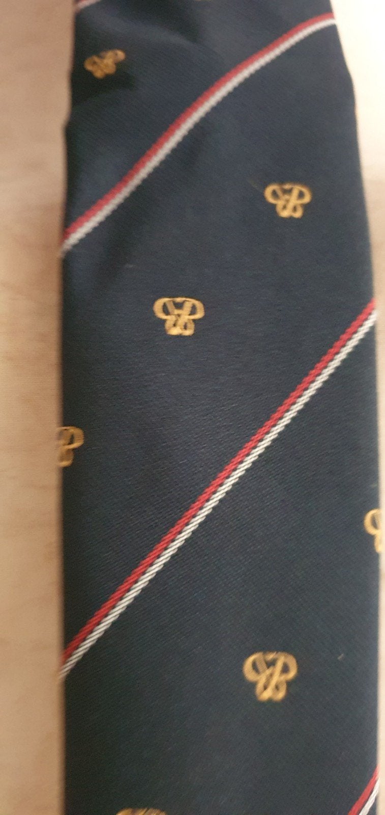 Vintage stropdas van vertegenwoordiger Amstel bier, Ophalen of Verzenden, Zo goed als nieuw
