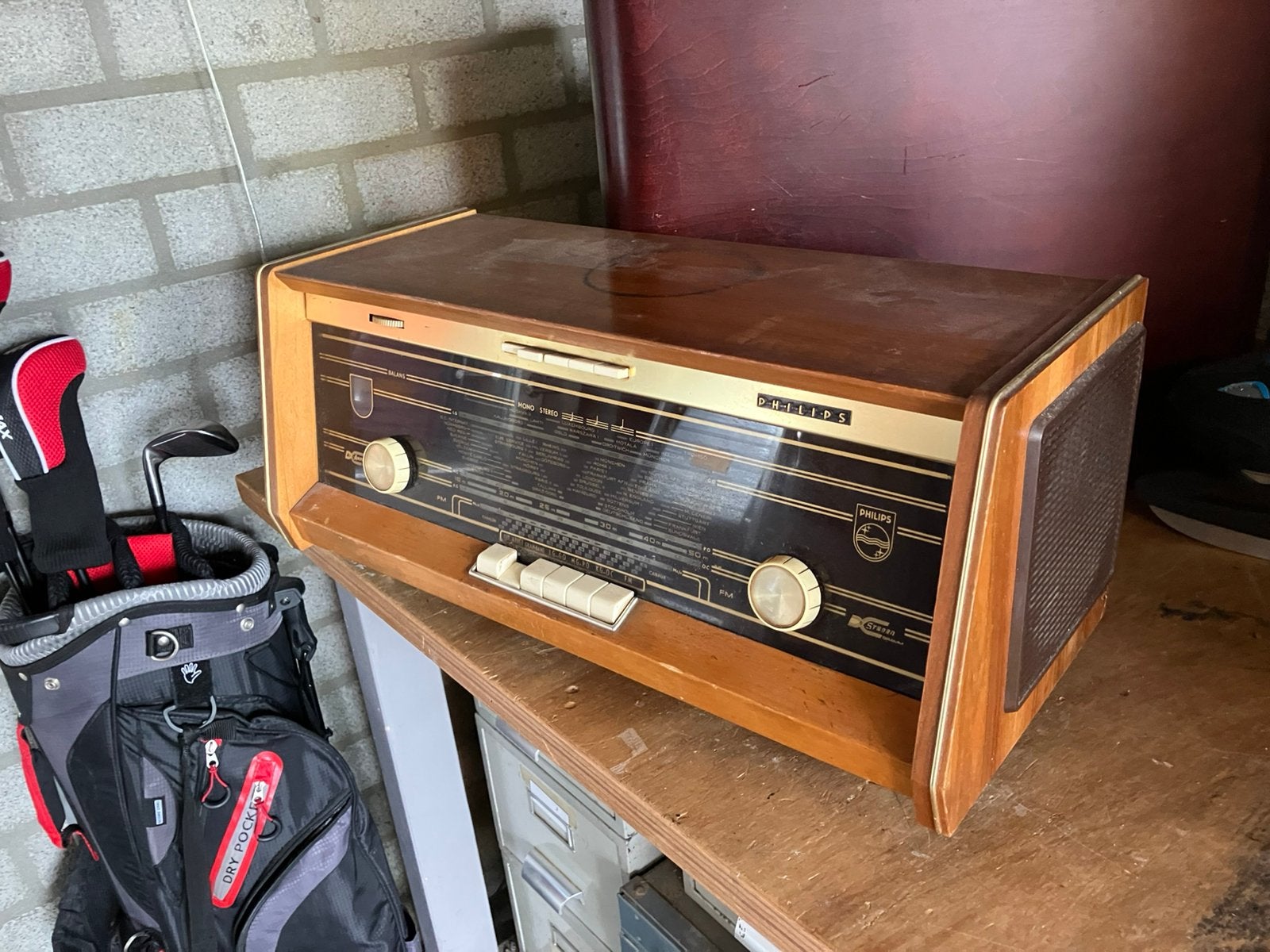 Philips buizenradio jaren 50/60, Ophalen of Verzenden
