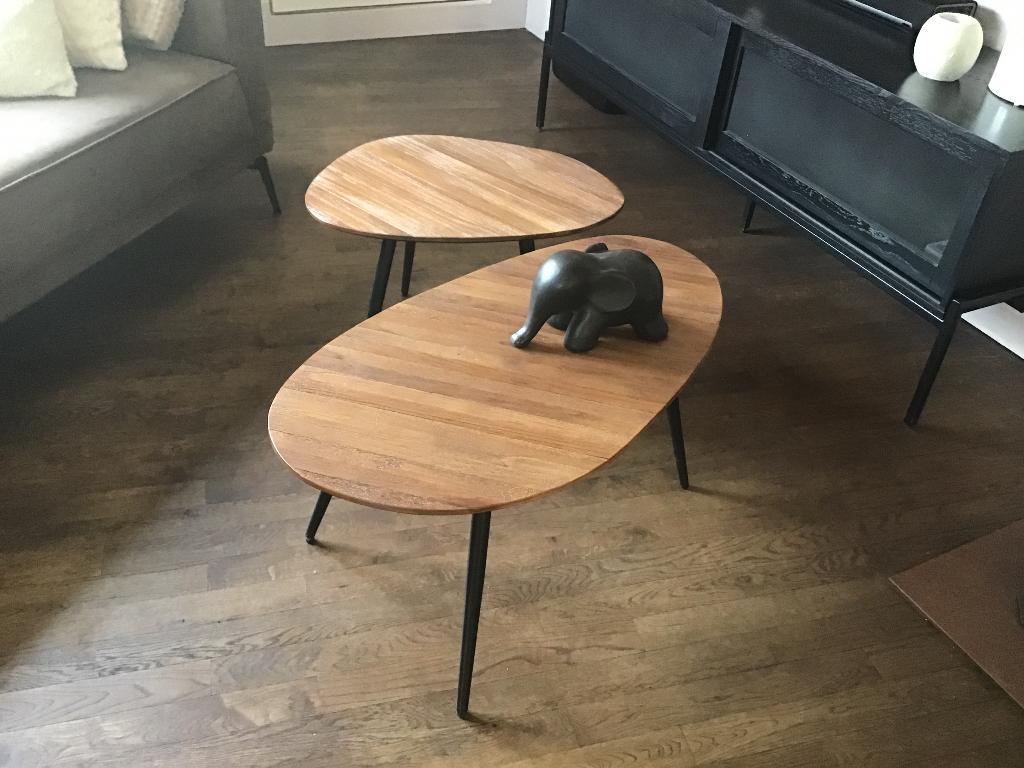 Salon tafel, 50 tot 100 cm, Zo goed als nieuw, Minder dan 50 cm, Rechthoekig