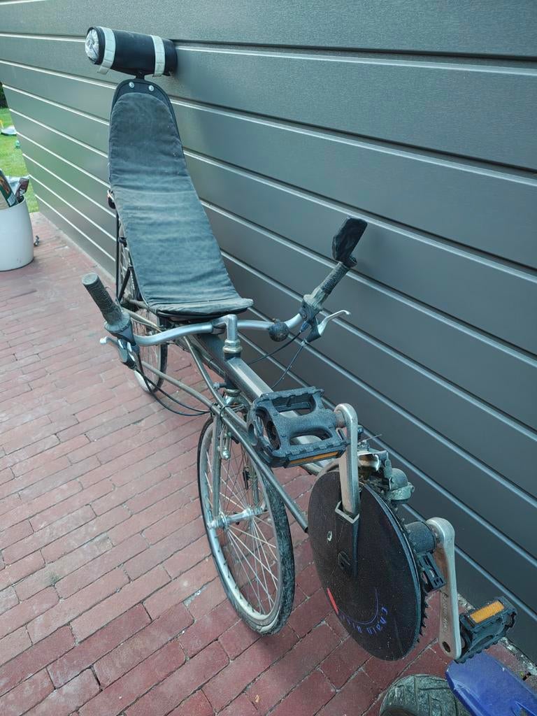 Ligfiets - Comfortabel en Uniek Rijplezier, Gebruikt, Velgrem, Onderstuur, Ophalen