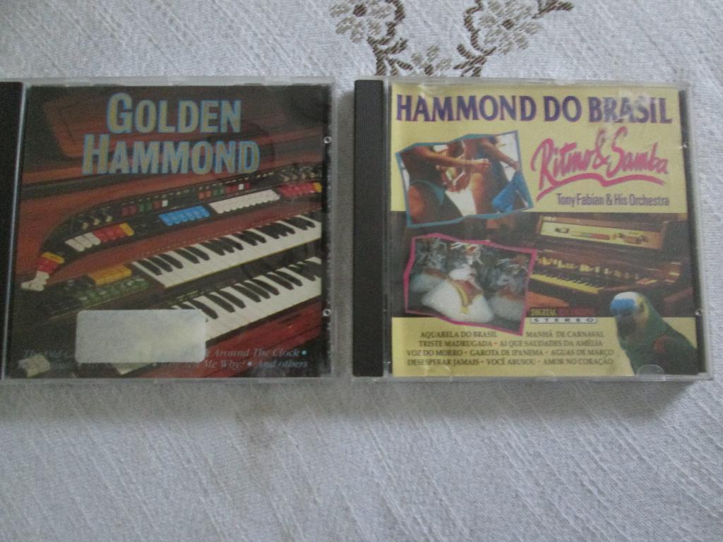 2 Cd's Golden Hammond, Hammond do Brasil Ritmo Samba, Ophalen of Verzenden, Zo goed als nieuw