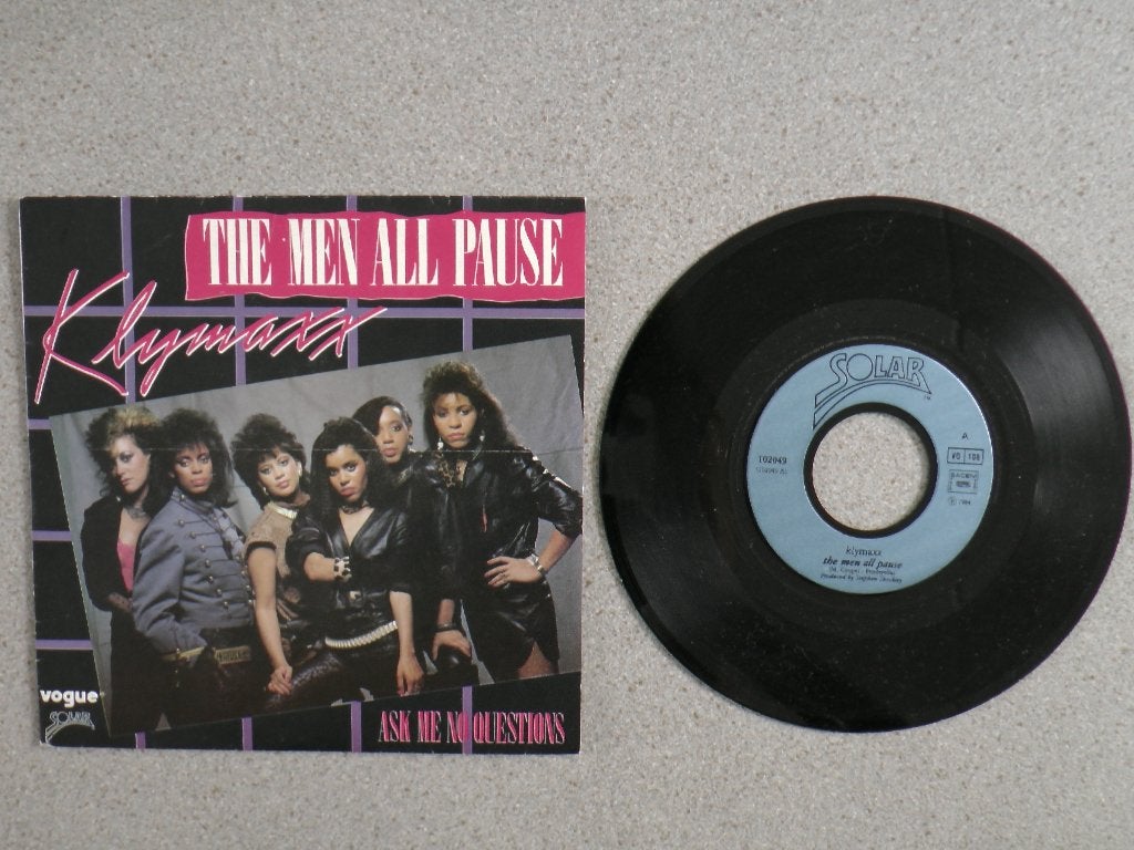 Klymaxx - The man all pause VINYL SINGLE, Gebruikt, 7 inch, Pop, Fotohoes