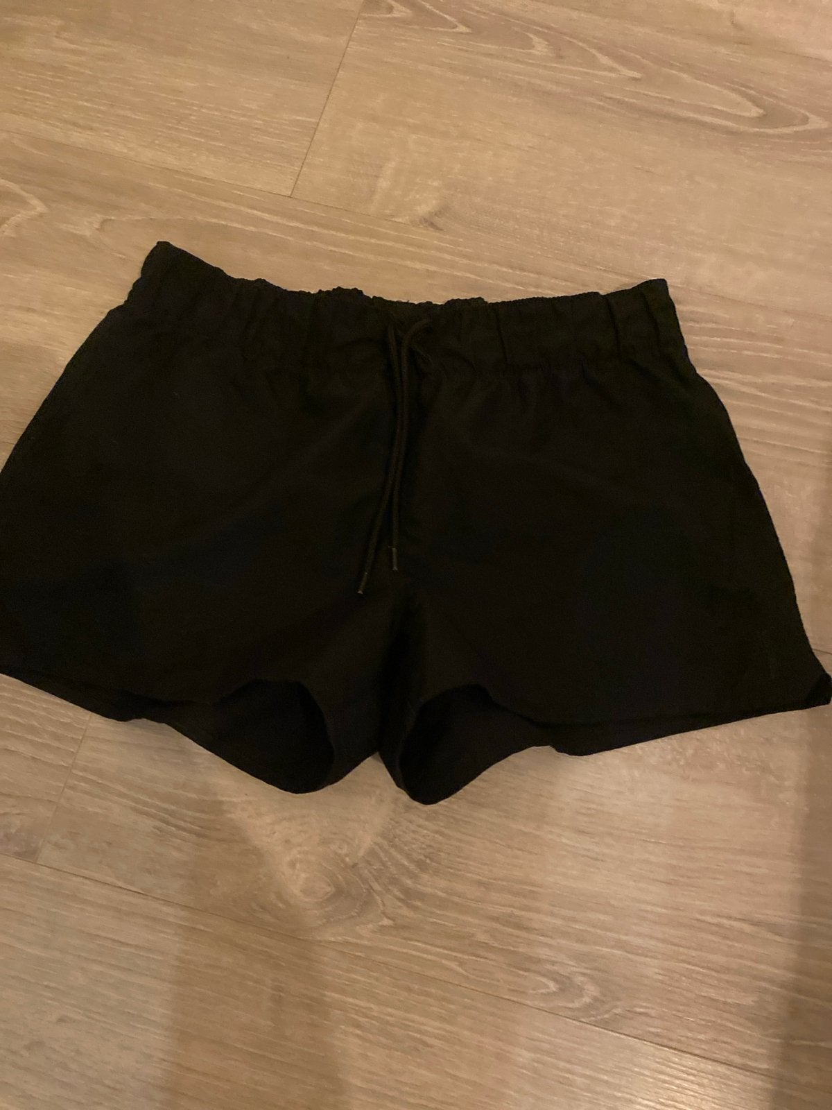 Zwart sportbroekje maat 40 met elastiek en aantrekkoord, Kleding | Dames, Maat 38/40 (M), Zwart, Ophalen of Verzenden, Fitness of Aerobics