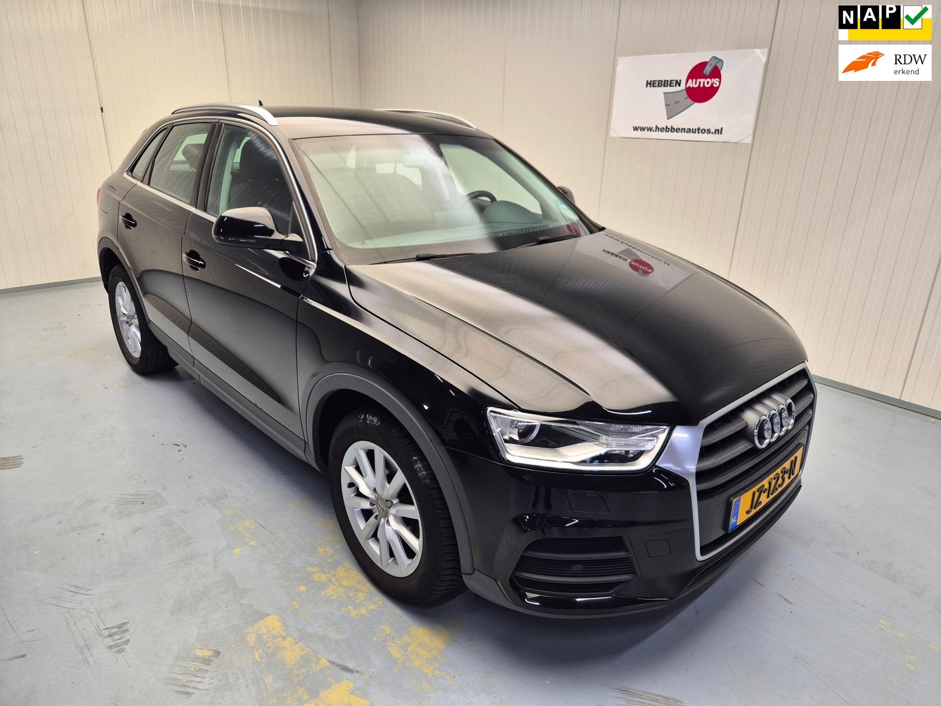 Audi Q3 1.4 TFSI Pro Line Navi Ecc Cruise Control Alu Velgen, Auto's, Audi, 4 cilinders, 150 pk, Zwart, Origineel Nederlands