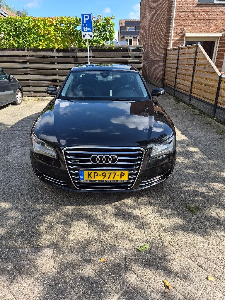 Audi A8 4.2 FSI quattro V8 | 371 PK | Solar dak, Auto's, Automaat, 371 pk, Zwart, Lichtsensor