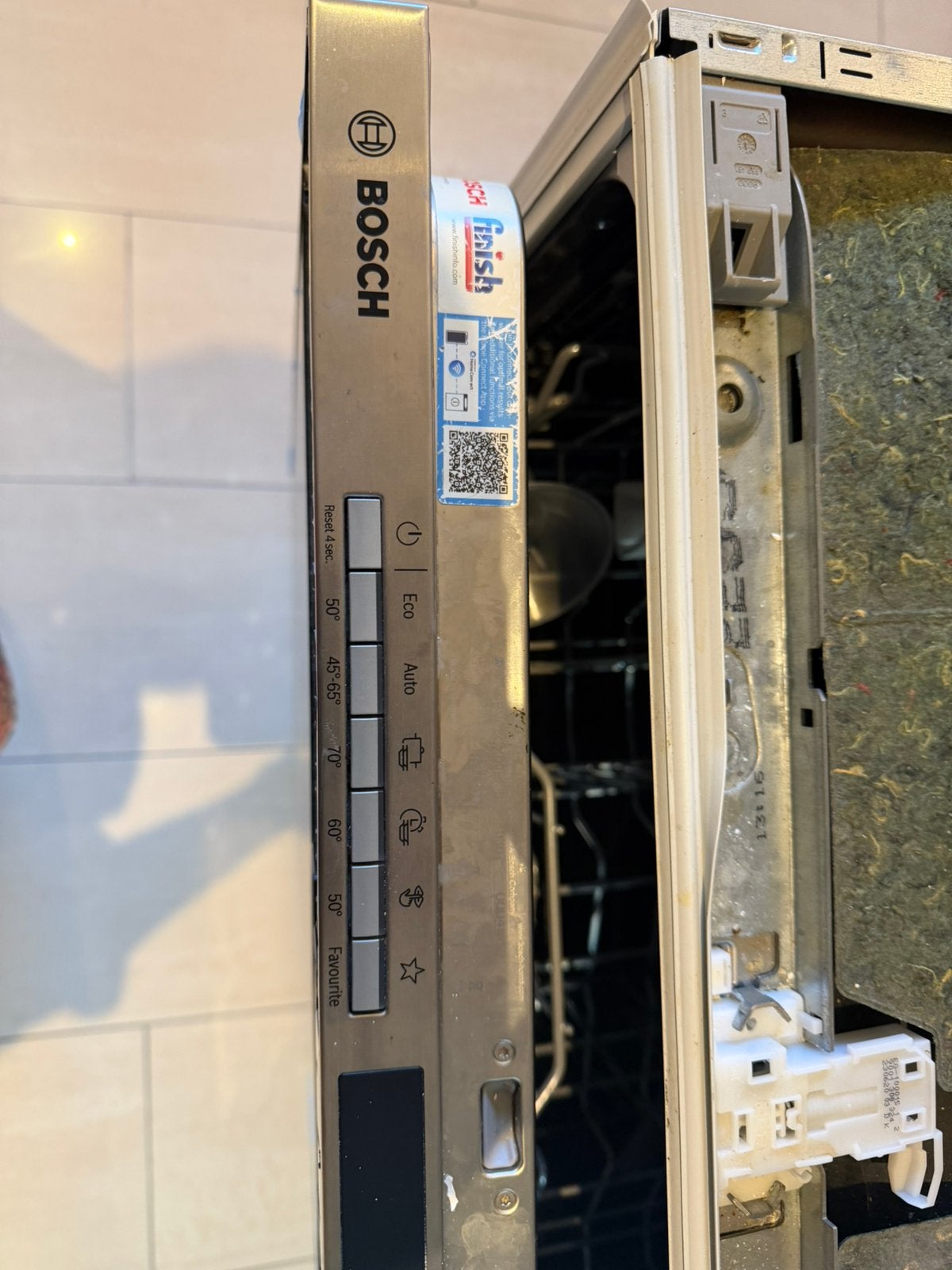 Inbouwvaatwasser van Bosch, Huis en Inrichting, Keuken | Keukenelementen, Ophalen, Gebruikt, 50 tot 100 cm, Minder dan 100 cm