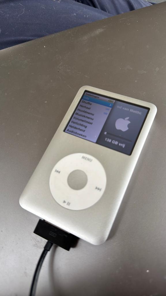 iPod Classic 160GB - Zilver, Audio, Tv en Foto, Mp3-spelers | Apple iPod, Ophalen, 40 GB en meer, Gebruikt, Classic