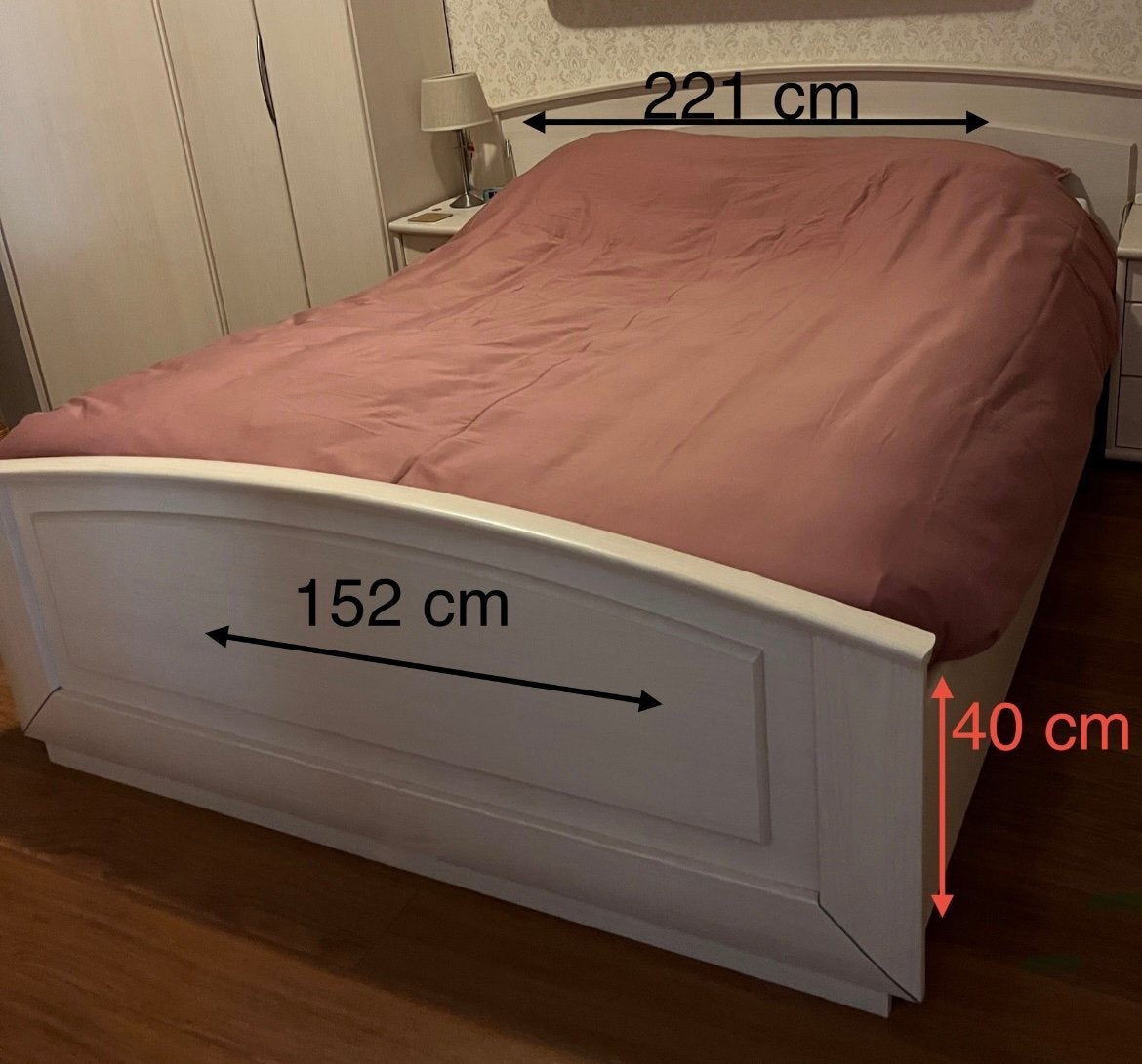 2 persoons bed 140x200, Ophalen, Gebruikt, Tweepersoons, 140 cm