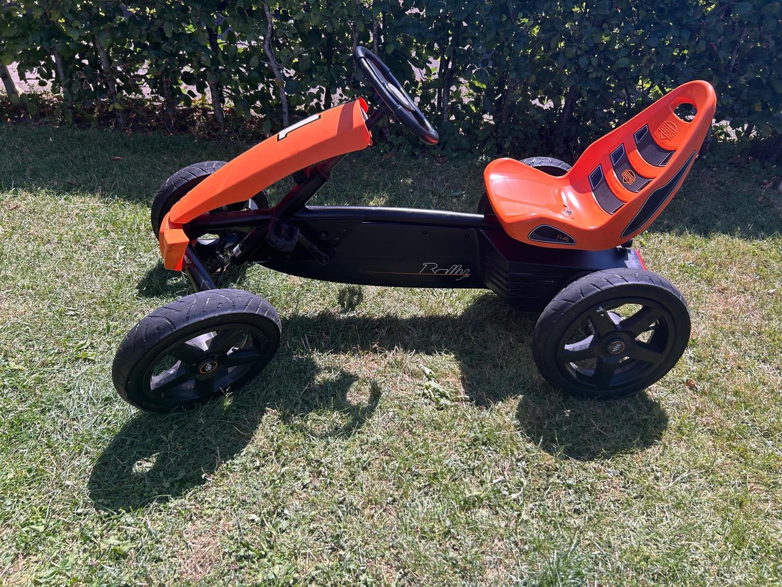BERG Rally NRG Orange. 4 - 12 jaar, Ophalen, Zo goed als nieuw, Berg, Vrijloopautomaat