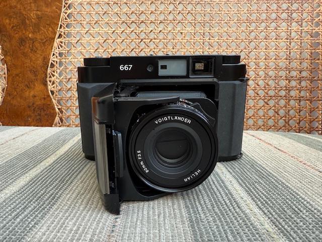 Nieuwstaat Voigtlander Bessa III 667 Medium Format Camera, Ophalen of Verzenden, Zo goed als nieuw