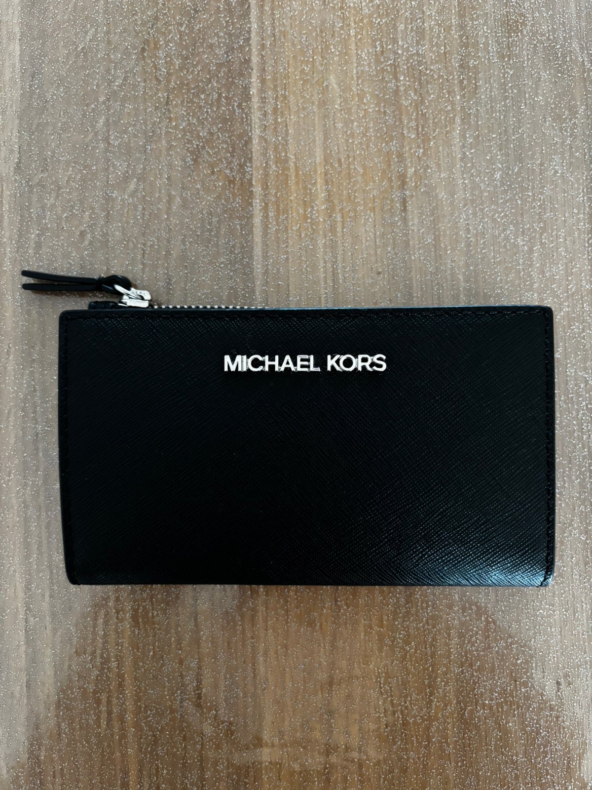 Michael Kors portemonnee, Sieraden, Tassen en Uiterlijk, Portemonnees, Ophalen of Verzenden, Zo goed als nieuw, Zwart