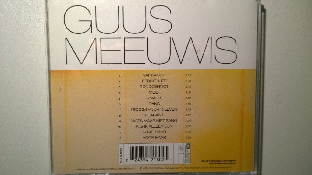 Guus Meeuwis - Guus Meeuwis, Ophalen of Verzenden, Zo goed als nieuw, Pop, Album
