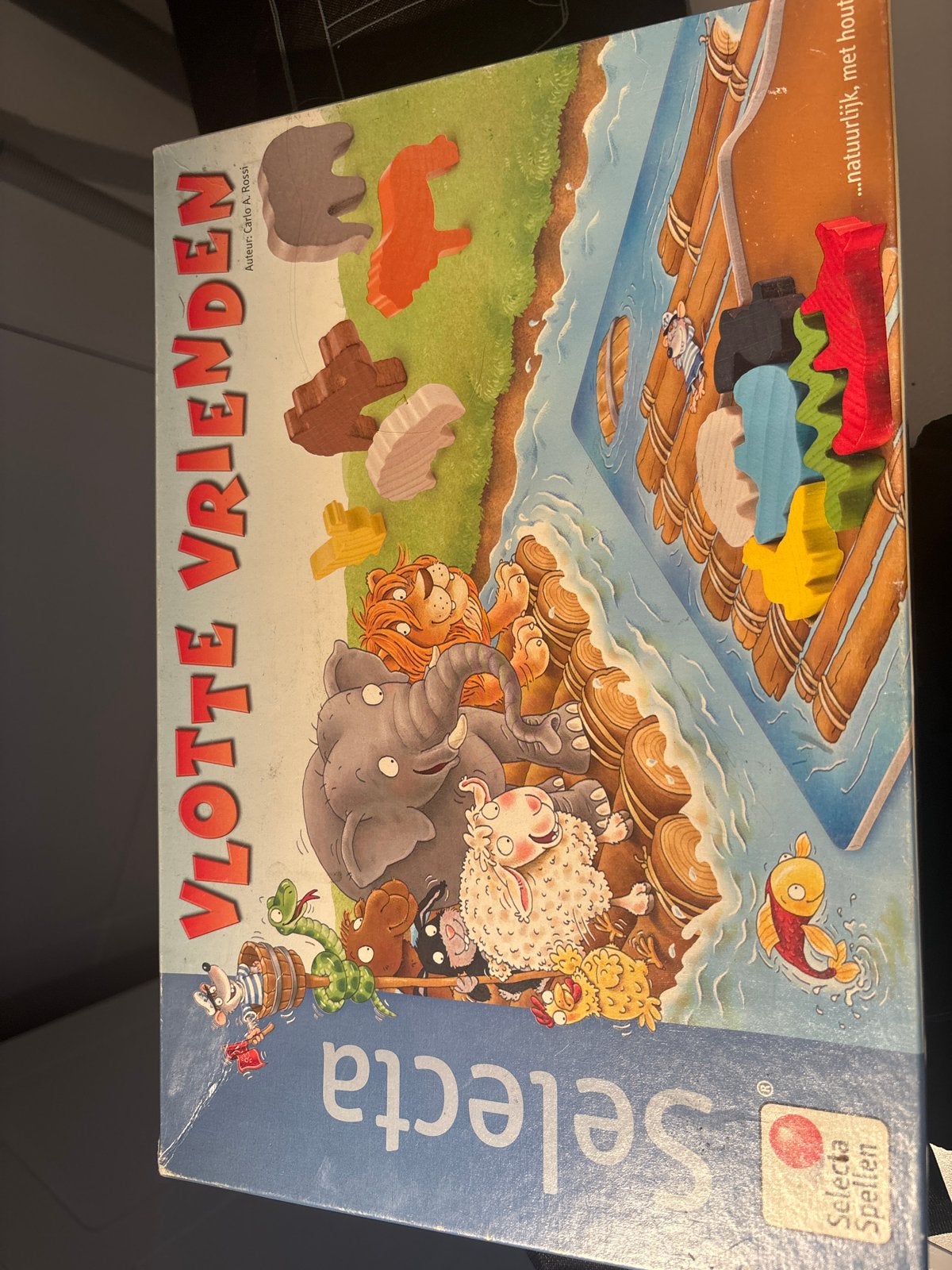 Vlotte Vrienden - Selecta Spellen, Drie of vier spelers, Ophalen of Verzenden, Gebruikt