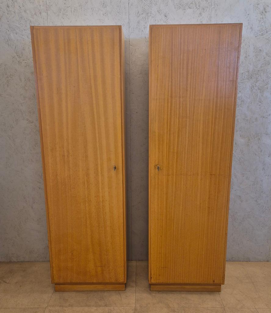 2 vintage teak boekenkasten, jaren 60, Ophalen, Overige materialen, 50 tot 100 cm, Scandinavisch, mid-century