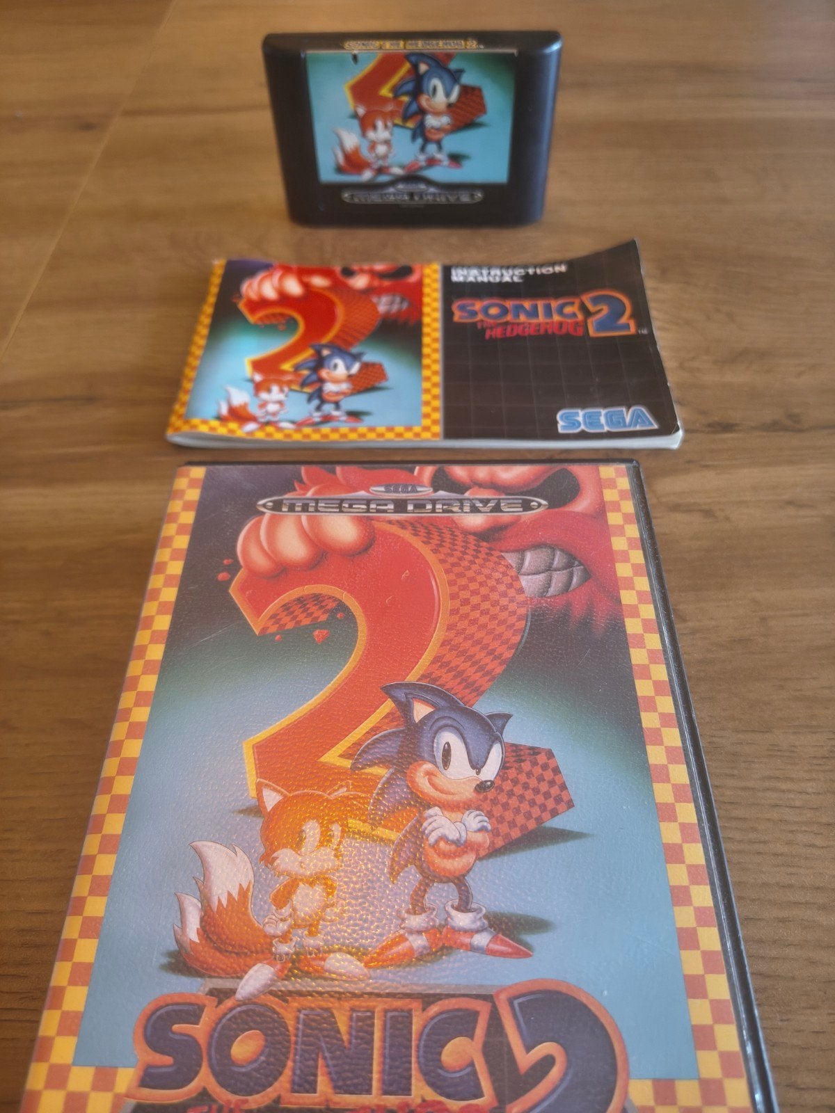 Sonic 2 compleet met boekje, Spelcomputers en Games, Avontuur en Actie, Verzenden, 1 speler, Zo goed als nieuw