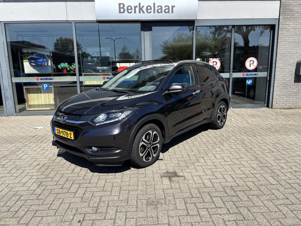 Honda HR-V 1.5 i-VTEC Executive Automaat | Trekhaak | Panora, Auto's, Honda, Stof, Zwart, Origineel Nederlands, Bedrijf