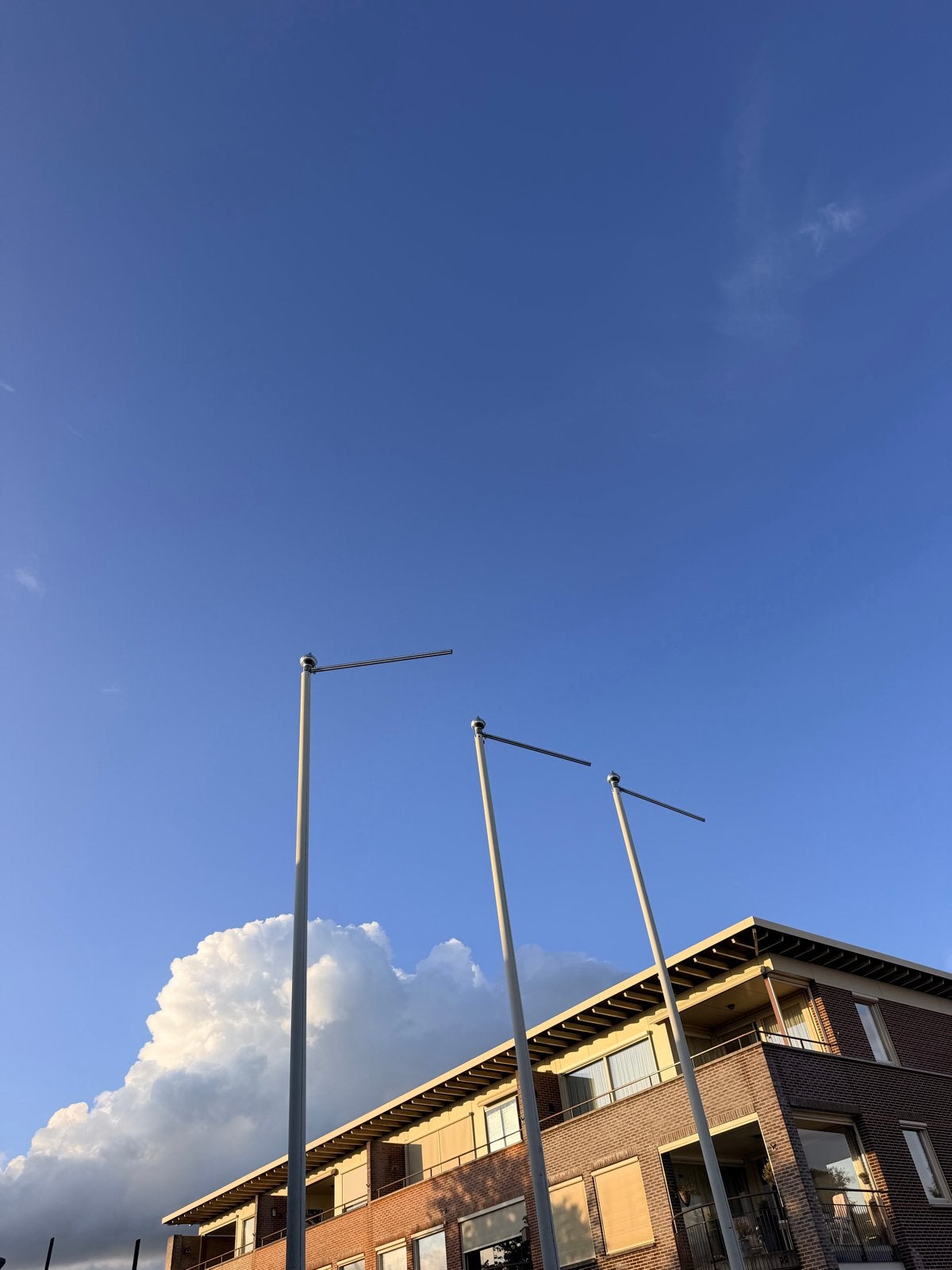 Vlagenmast, Diversen, Vlaggen en Wimpels, Ophalen, Gebruikt
