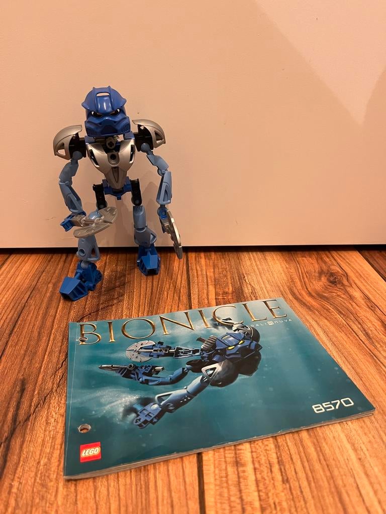 Lego 8570 Bionicle Toa Gali Nuva, Bionicle, Lego, Compleet, Ophalen of Verzenden