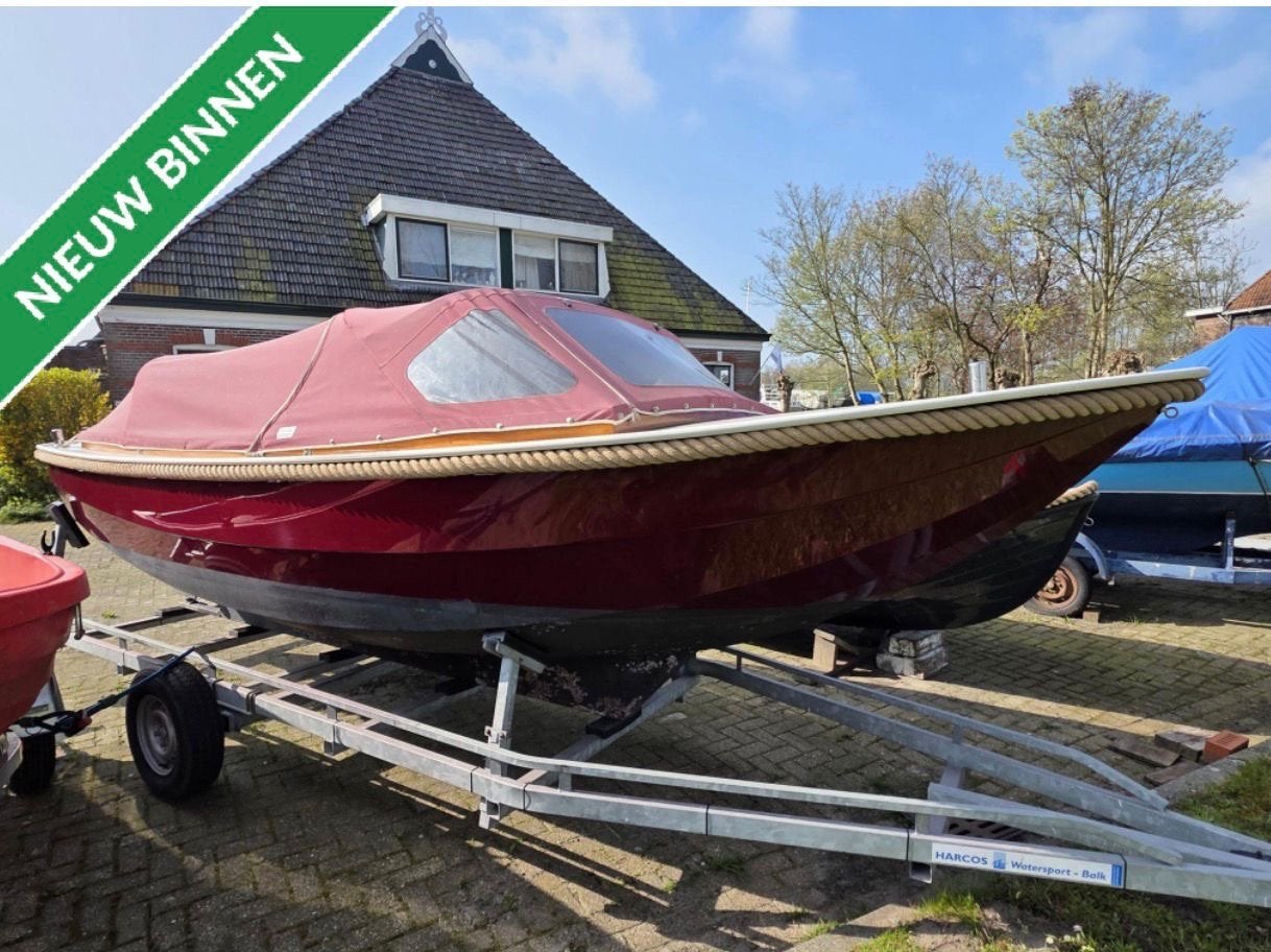 Prachtige klassieke sloep met inboard motor, Ophalen, Gebruikt