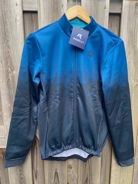 Heren winter fietsjack rogelli sphere zwart blauw Nieuw! S, Fietsen en Brommers, Fietsaccessoires | Fietskleding, S, Rogelli, Heren