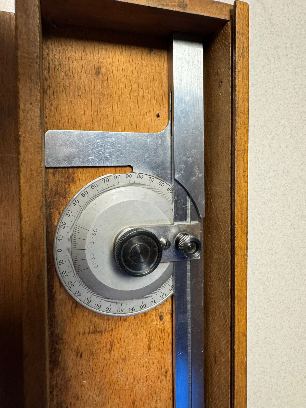 Antieke gradenboog in houten kistje, Ophalen of Verzenden