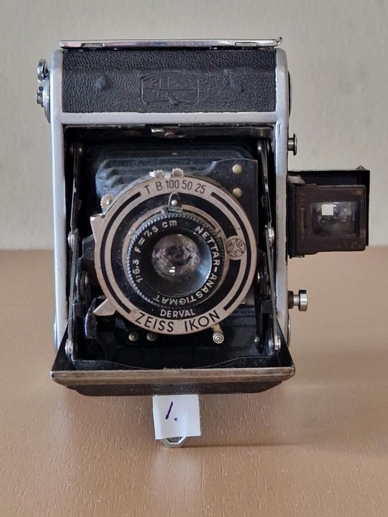 2Zeiss Ikon Nettars.1Certo Dollina en1Bessa., Ophalen of Verzenden, Compact, Overige Merken