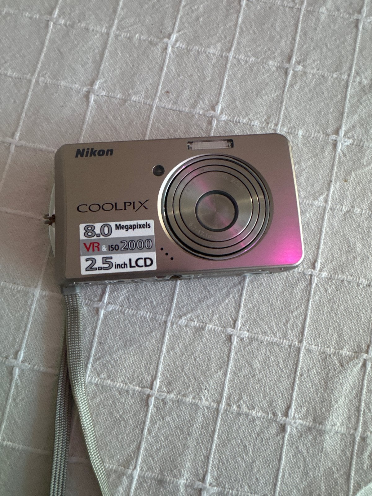 Nikon Coolpix S520, Oplader, Ophalen of Verzenden, Zo goed als nieuw, Compactcamera