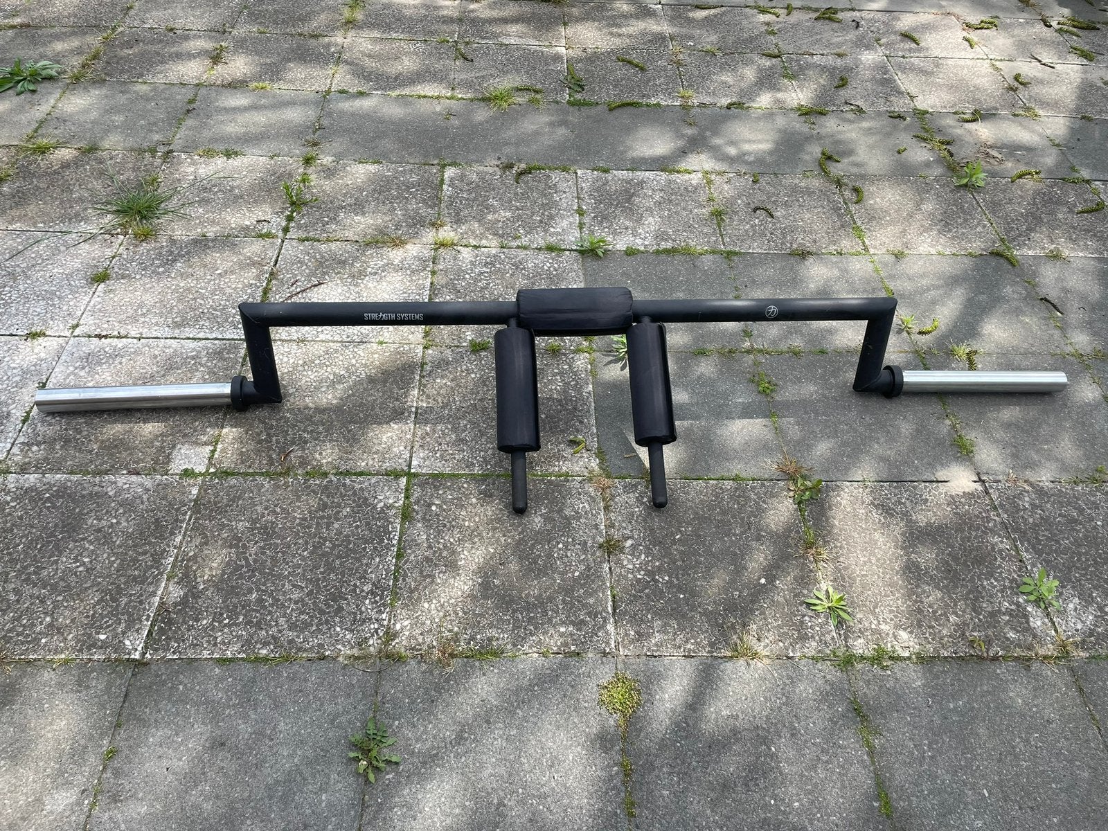 Safety Squat Bar 50mm, Ophalen, Zo goed als nieuw