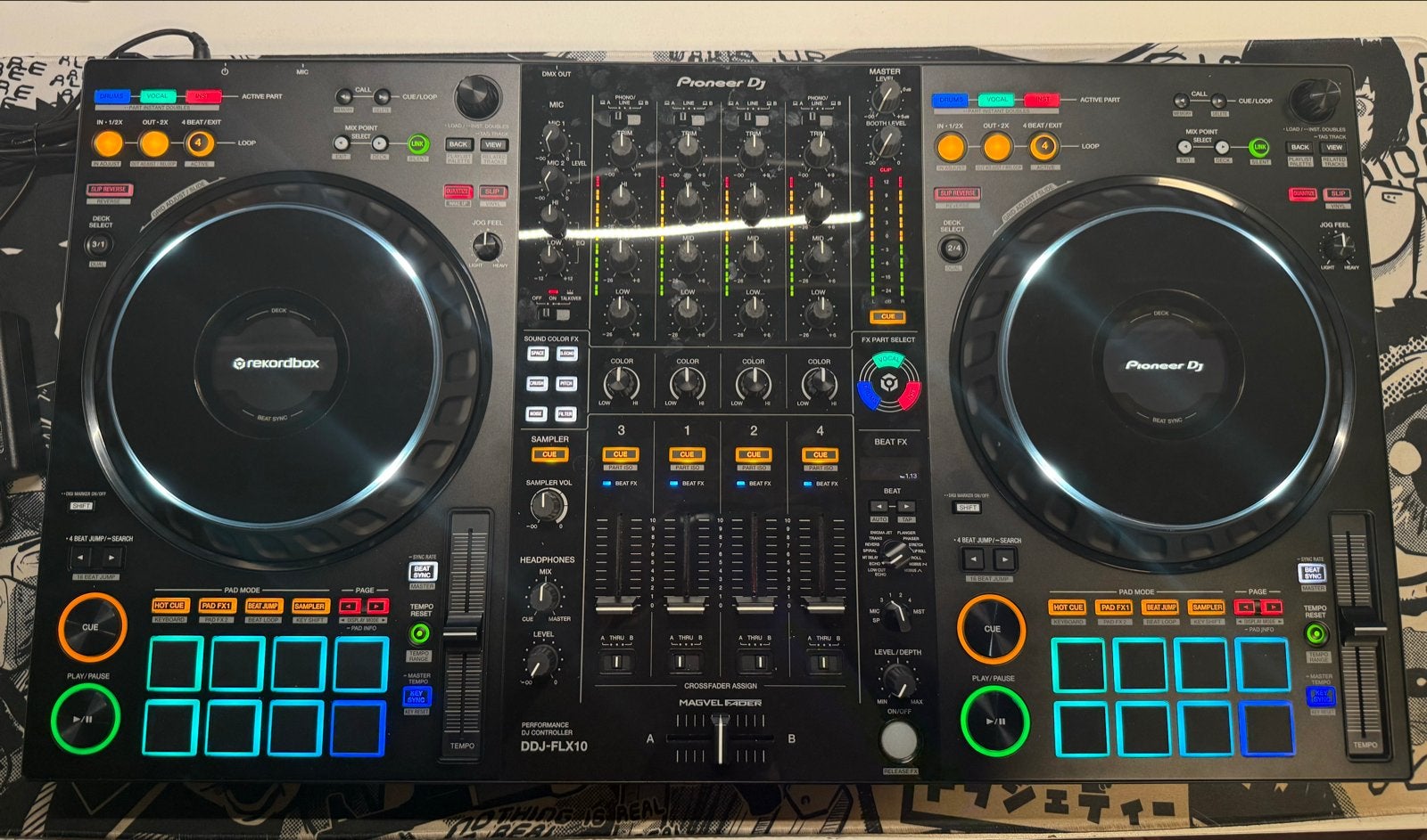 Pioneer DDJ-FLX10 DJ Controller - Zo goed als nieuw, Muziek en Instrumenten, Dj-sets en Draaitafels, Ophalen, Zo goed als nieuw