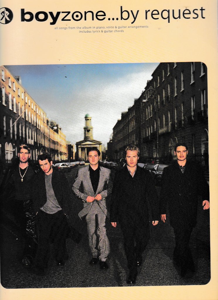 Boyzone By Request Piano Guitar ( 300 ), Ophalen of Verzenden, Zo goed als nieuw, Artiest of Componist, Piano